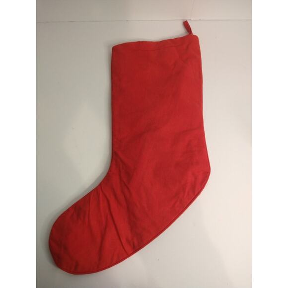 Vintage Needlepoint Santa Christmas Stocking 18" w/ Toys & Teddy Bear - Picture 3 of 8